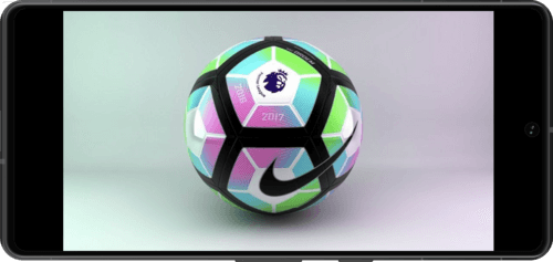 Современный футбольный мяч